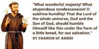 Prapaskah Bersama St. Fransiskus Assisi: Ekaristi