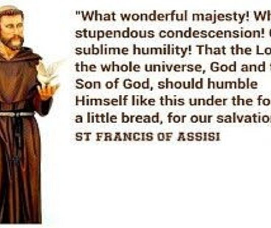 Prapaskah Bersama St. Fransiskus Assisi: Ekaristi