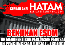 Bekukan ESDM untuk Menghentikan Perluasan Perusakan dan Pengungsian Sosial-Ekologis