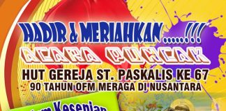 Puncak HUT Gereja St. Paskalis ke-67 dan 90 Tahun OFM Meraga di Nusantara, Gereja St. Paskalis Adakan Malam Kesenian