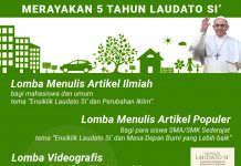 Aneka Lomba Memperingati Lima Tahun Ensiklik Laudato Si’