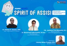 JPIC OFM Gelar Webinar Spirit Of Assisi