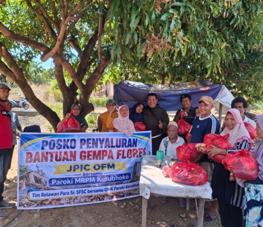 Laporan Harian JPIC OFM Indonesia: Solidarita & Tanggap Darurat Gempa Flores NTT
